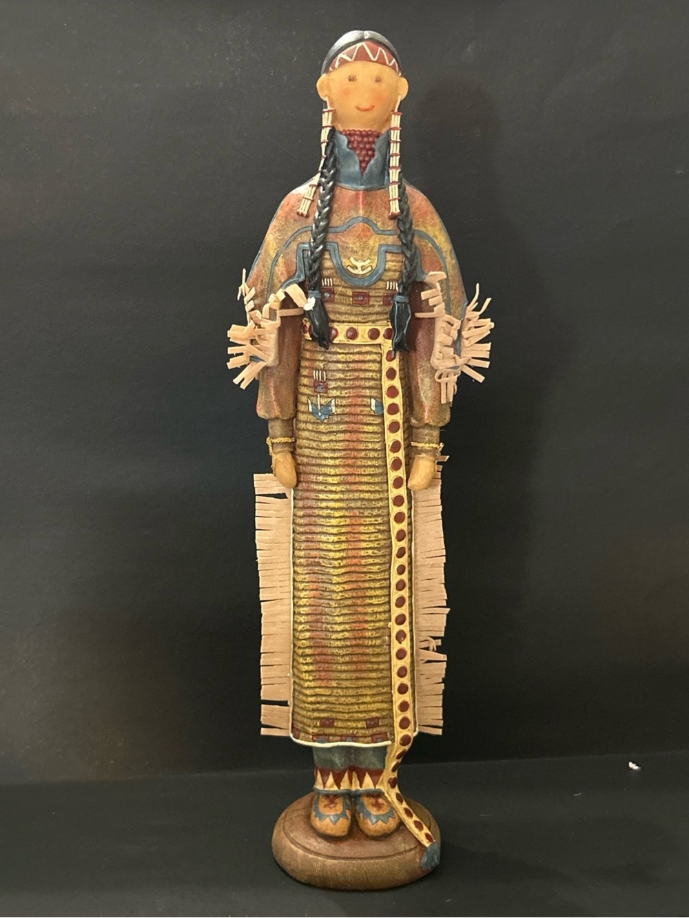 Trippies American Indian Collection Ceramic 14" Doll